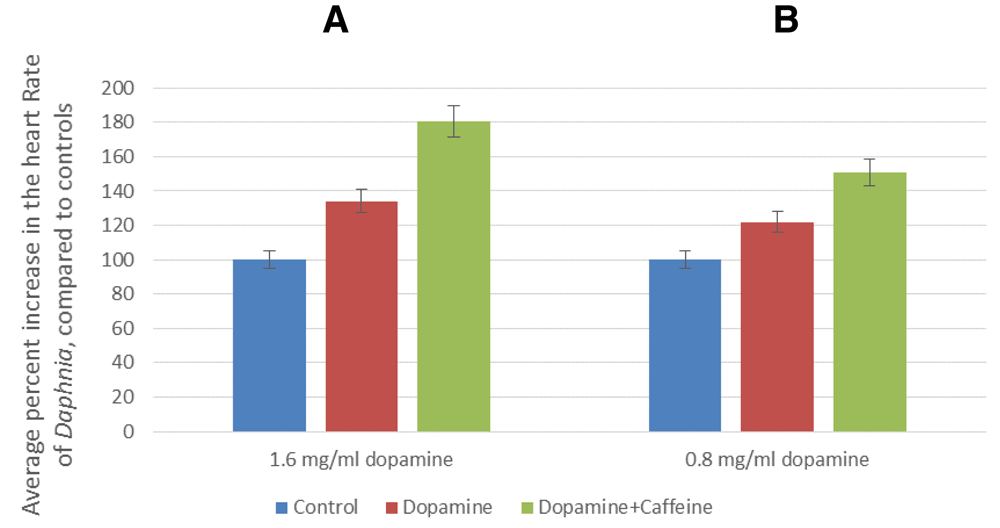 effect of caffeine on daphnia heart rate lab report