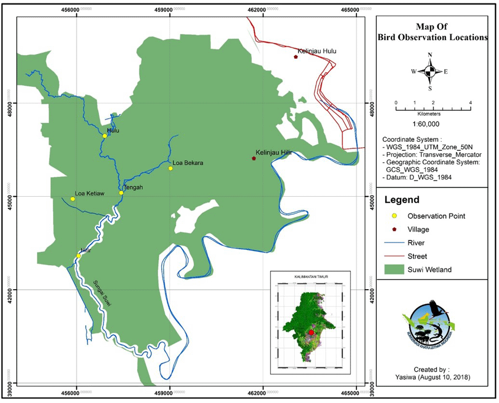 Bird Diversity Of The Wetland Area In Suwi River F1000research
